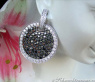 Imposing Black & White Diamond Earrings
