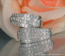 Magnificent Huggie Earrings with Princess Diamonds