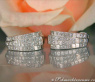 Magnificent Huggie Earrings with Princess Diamonds