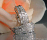 Magnificent Huggie Earrings with Princess Diamonds