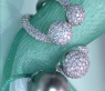 Tahitiperle Ring mit Brillanten