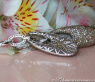 Stately Brown & White Diamond Dangling Earrings