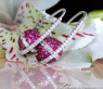 Attractive Ruby Earrings with Diamonds