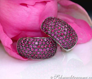 Sparkling Ruby Earrings