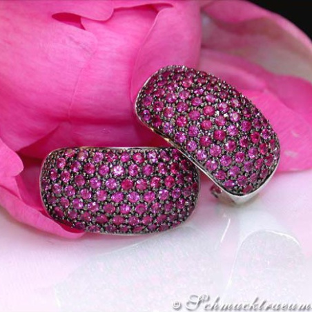 Sparkling Ruby Earrings