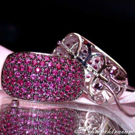 Sparkling Ruby Earrings