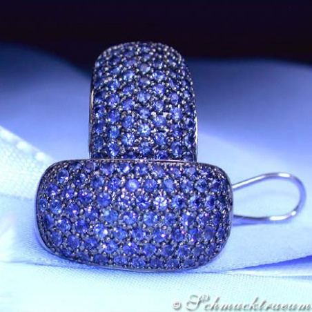 Sparkling Sapphire Earrings