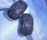 Sparkling Sapphire Earrings