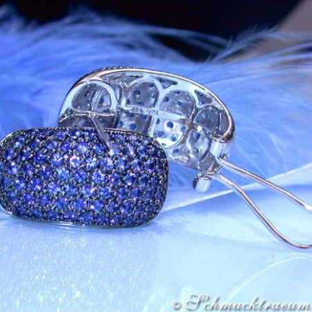 Sparkling Sapphire Earrings