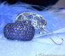 Sparkling Sapphire Earrings
