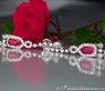 Fabulous Burmese Ruby Earrings with Diamonds