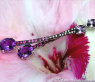Magnificent Amethyst Earrings with Rubies, Sapphires and Diamonds