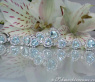 Glorious Dangling Earrings with Aquamarine Hearts