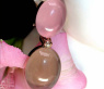 Magnificent Rose Quartz, Smoky Quartz & Diamond Earrings
