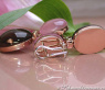 Magnificent Rose Quartz, Smoky Quartz & Diamond Earrings
