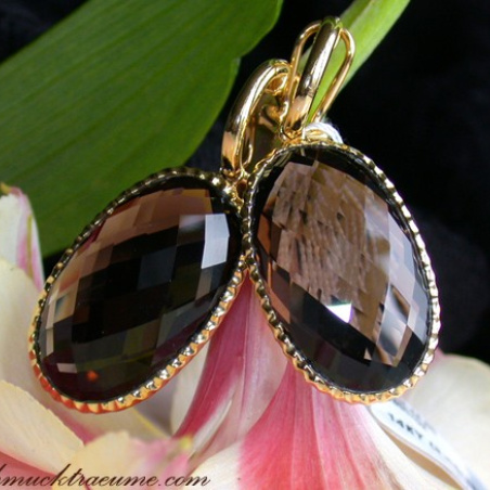 Impressive Smoky Quartz Earrings