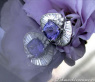 Excellent Tanzanite Ring with Diamonds