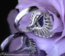 Excellent Tanzanite Ring with Diamonds