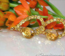 Gorgeous Citrine Chandelier Earrings