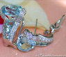 Gorgeous Aquamarine Diamond Earrings
