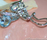 Gorgeous Aquamarine Diamond Earrings