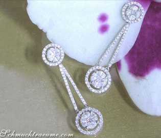 Precious Illusion Style Diamond Earrings