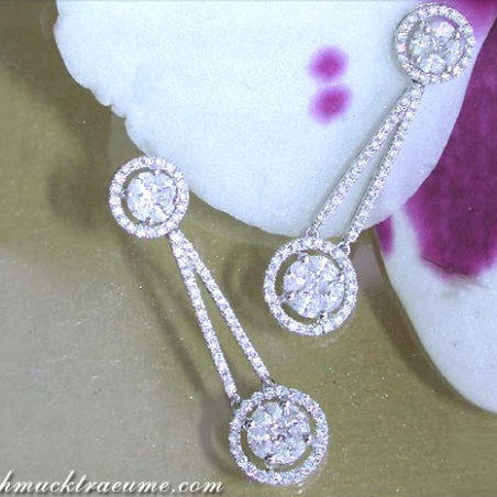 Precious Illusion Style Diamond Earrings