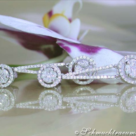 Precious Illusion Style Diamond Earrings