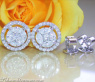 Exclusive Diamond Stud Earrings (Marquise & Princess Cut)