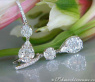 Magnificent "Illusion Style" Diamond Earrings
