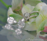 Magnificent "Illusion Style" Diamond Earrings