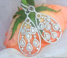 Noble Diamond Dangle Earrings with Pear Shaped Diamonds