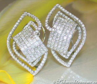 Exclusive Princess Diamond Earrings