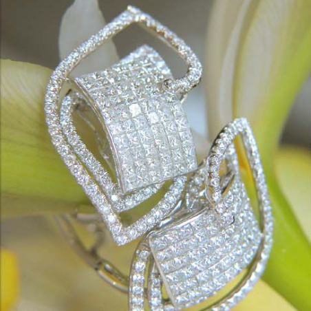 Exclusive Princess Diamond Earrings