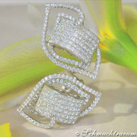 Exclusive Princess Diamond Earrings