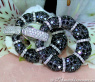 Opulent Black & White Diamond Earrings