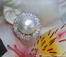 Sensational South Sea Pearl Earrings with Diamonds
