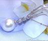Wonderful Southsea Pearl Necklace with Diamonds