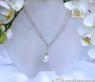 Wonderful Southsea Pearl Necklace with Diamonds