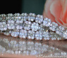 Brillanten Diamanten Collier in Weißgold 750
