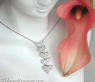 Diamanten Herz Collier