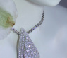 Brillanten Tropfen Collier Halskette
