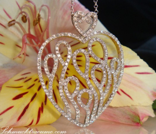 Fabulous Diamond Heart Pendant