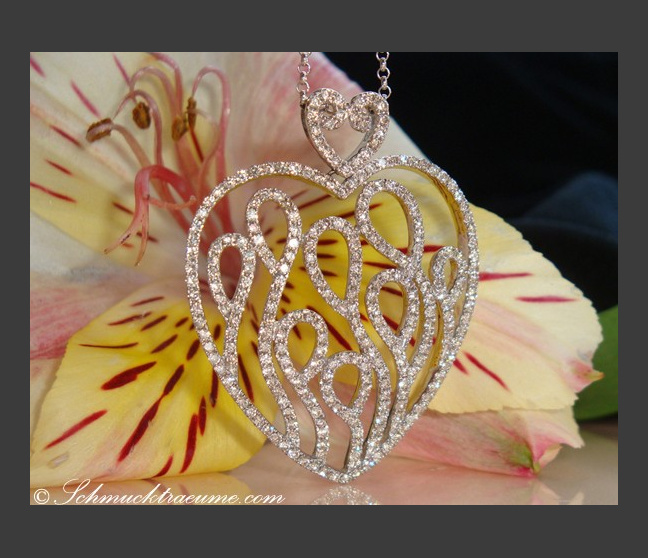 Fabulous Diamond Heart Pendant Fabulous Diamond Heart Pendant