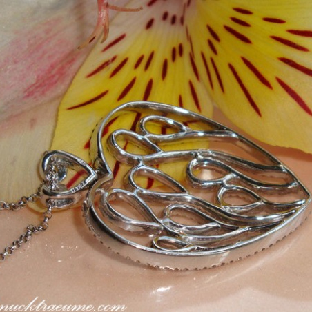 Fabulous Diamond Heart Pendant