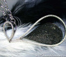 Exquisite Black & White Diamond Necklace
