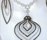 Impressive Black & White Diamond Necklace