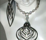 Impressive Black & White Diamond Necklace