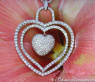 Brillanten Herz Collier