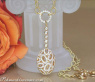 Fancy Diamond "Egg" Necklace